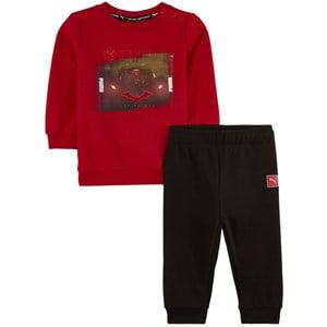 Kids - Puma Red Puma X Batman Minicat Sweat Set 12-18 Months - Clothing sets - 12-18 months - Purple - Mädchen