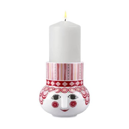 Bjørn Wiinblad Olga Lysestake Rød H12