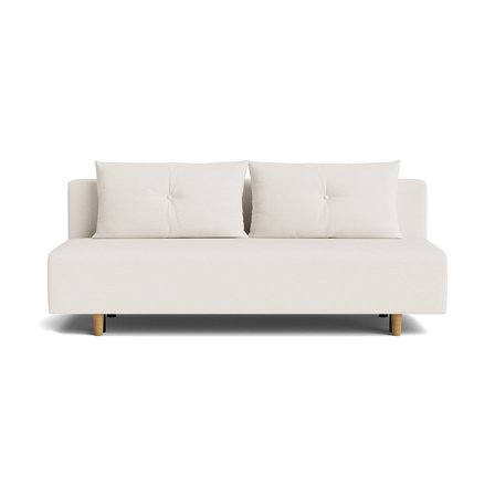 Houston 2-Sitzer-Schlafsofa, Stauraum, Aragon Grün, minimalistisches Design, komfortable Bettfunktion, elegantes Sofa für Wohnzimmer, 85cm