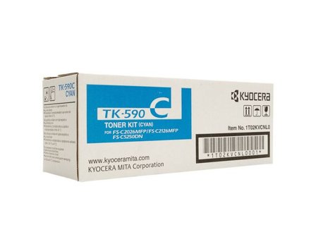 KYOCERA Toner, 590C, cyan, 0T2KVCNL - Lyreco - Toner och bläck - Tonerkassetter - Toner Kyocera