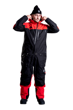 Anzug Jethwear The One Schwarz/Rot M
