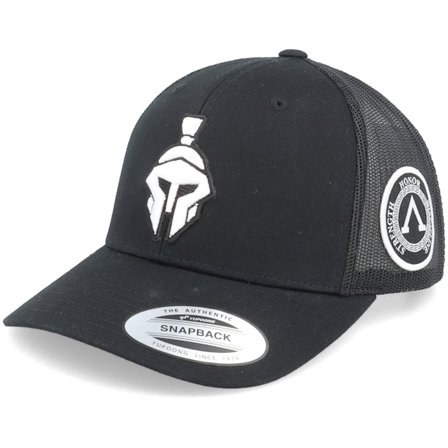 Iconic - Schwarz trucker Cap - Spartan Black Trucker @ Hatstore