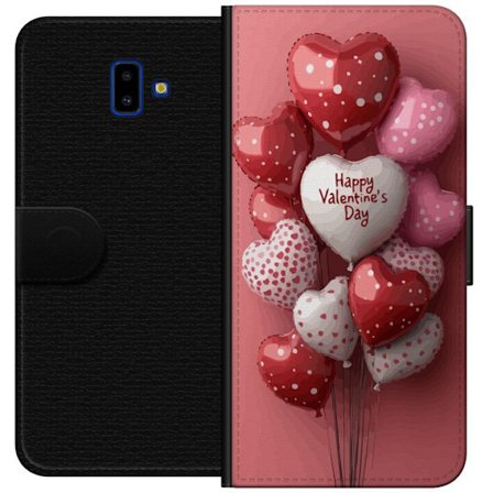 Kompatibelt Plånboksfodral till Samsung Samsung Galaxy J6+ Valentinballonger