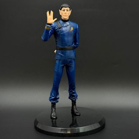 1 st - OPP-påse Star Trek Spock PVC Actionfigur, 20 cm Samlarobjekt, Skrivbords- och Bildekoration, Gåva till Vuxna