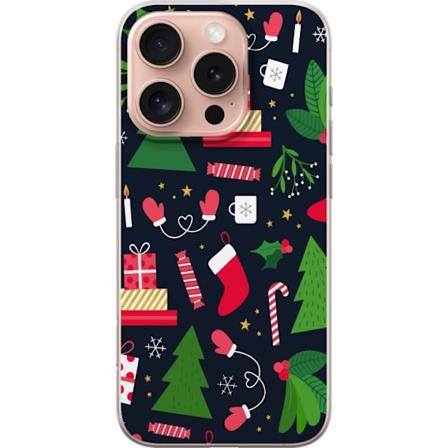 Apple iPhone 16 Pro Läpinäkyvä kuori Joulu