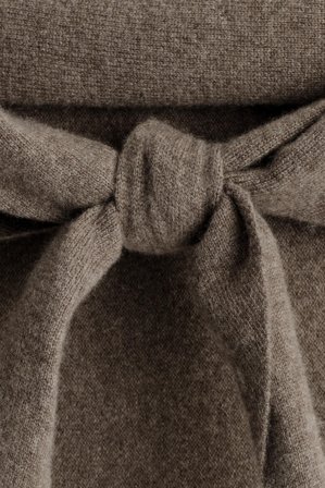 COS Homme Triangle En Cachemire in Marron