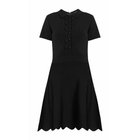 Twinset, Short Dresses Zwart, Dames, Maat:M