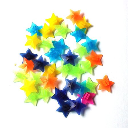 Cykelhjul Ekrar Pärlor Plastklämma Pärlor Plast Cykel Ekrar Färgglada Cykel Ekrar Dekorationer för Barn Cykel Hjul Dekorationer 36 Stycken