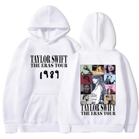 Tylor Ers r 0 Ccert r Crewc Taylor Swift 1989 Huppari Miehille ja Naisille valkoinen