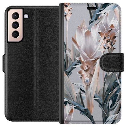Kompatibelt Plånboksfodral till Samsung Samsung Galaxy S21 Bloom