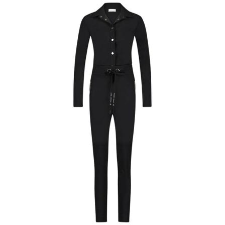Jane Lushka Jumpsuit Milou Technical Jersey Sort, Dame Buksedragter