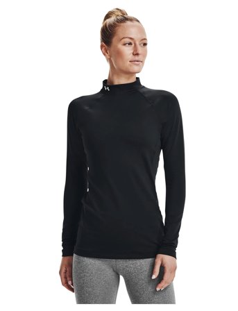 Under Armour Ua Cg Authentics Mockneck - Black - L