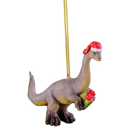 Jul pynt dinosaur hengende anheng tegneserie akryl dinosaur jule tre bil pynt