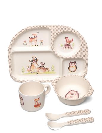 Wood Friends Home Meal Time Dinner Sets Rosa Barbo Toys