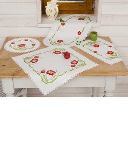 Dug Valmuer med eller uden garn - Med garn - Duftin