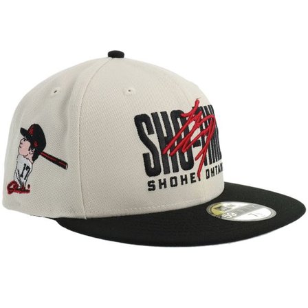 New Era - MLB Vit fitted Keps - Hatstore Exclusive x Los Angeles Dodgers 59FIFTY Shohei Ohtani Stone/Black Fitted @ Hatstore