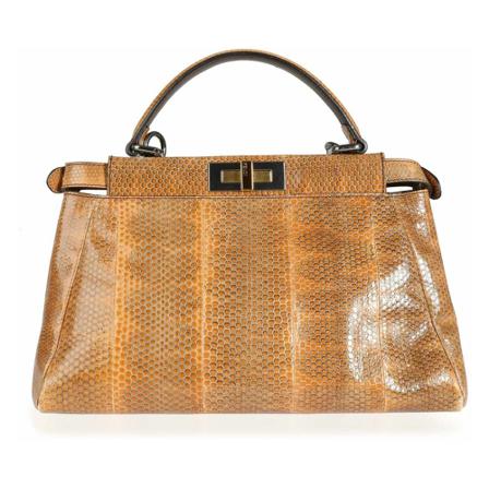 Fendi Vintage, Pre-owned Handbags Bruin, Dames, Maat:ONE Size