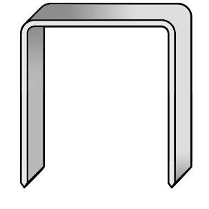 Makita F-32689 Klammer till BST220 och BST221 10x22 mm, Infästning