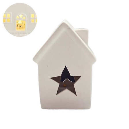 Kukkainen tuikkukuppi | Keraaminen niittymaja -kynttilänjalka