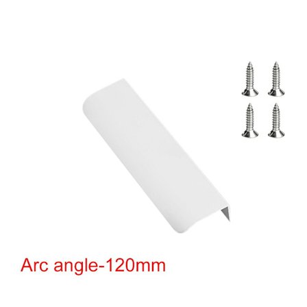 Piilotetut kahvat Kaappi Vetokaappi ARC ANGLE-120MM KAARAKULMA-120MM