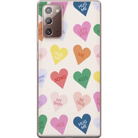 Yhteensopiva Puhelinkuori Samsung Samsung Galaxy Note20 Karkkisydämet