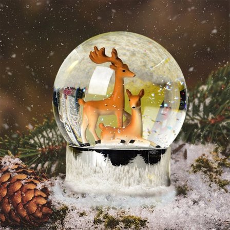 Heaven Sends Julrenar Snøglobe_MGF