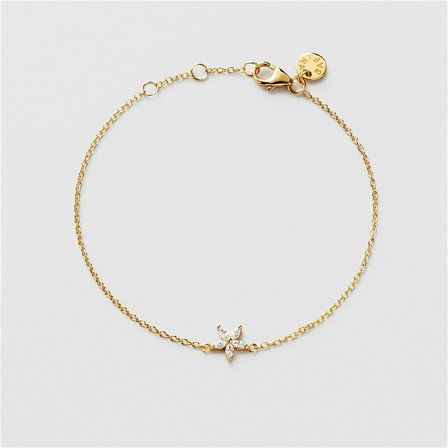 Bling Flower Bracelet