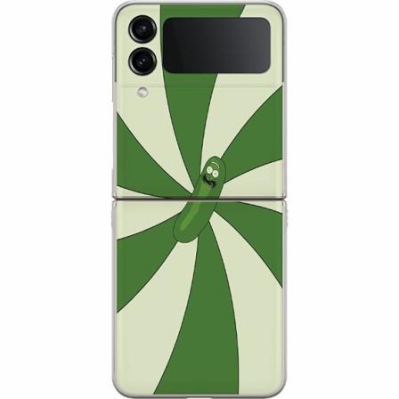 Samsung Galaxy Z Flip4 Premium Skal Pickle Rick