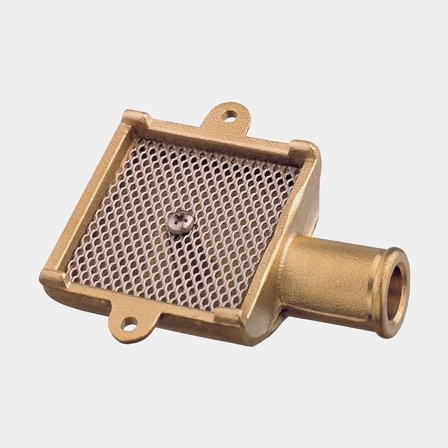 Filtr do pompy zęzowej Guidi Bilge Strum Box, pasuje do węża 20 mm (25/32′′), mosiądz - Jachtowa