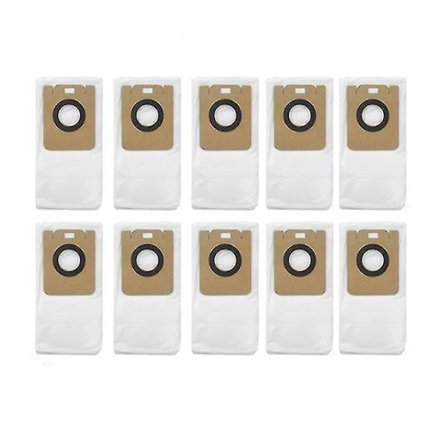 10 dammsugarpåsar för Xiaomi Dreame Bot D10 Plus Rls3d dammsugare