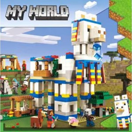 Kreativt Byggeklodssæt – Klassisk Samlelegetøj *Alpaca Village*