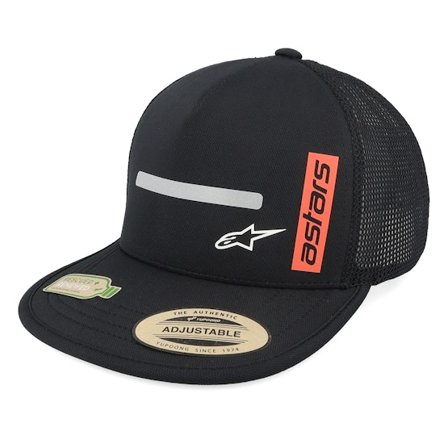 Alpinestars - Alter Black/Black Packable Trucker Trucker Black Cap - @ Hatstore