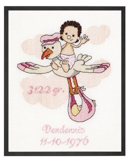 Broderikit Tavla Its a Girl