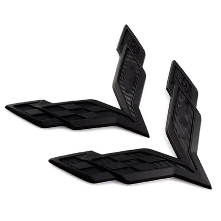 2 st Bilmärke Huvdekal Klistermärke För Chevrolet Bagagelucka Klistermärke Emblem För Chevrolet Corvette LTZ F1 Bil Styling