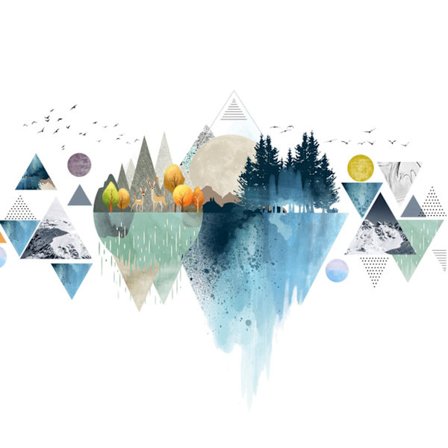 Vægklistermærke træ skov sol vægklistermærke vandtæt vægdekoration soveværelse vindue klistermærke vægklistermærke til stue, badeværelse, gang