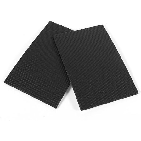 2 stk. Anti-Slip Puder Gummifødder Selvklæbende Gulvbeskyttere DXGHC