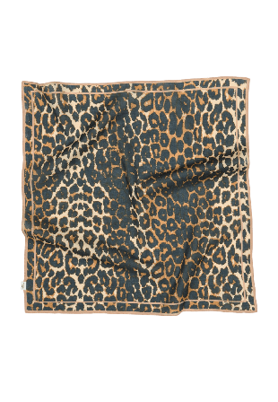 Becksöndergaard Leopa Edgia Cotta Scarf Halsdukar & scarves Dam Flerfärgad 55 x cm