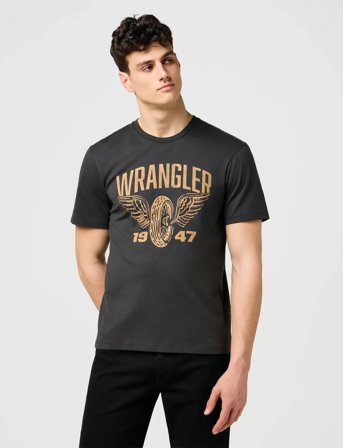 Wrangler Americana Tee - Black - S
