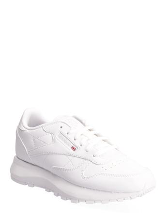 Cl Lthr Sp Låga Sneakers Vit Reebok Classics