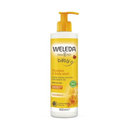 Weleda Sjampo og Kroppsvask 400 ml
