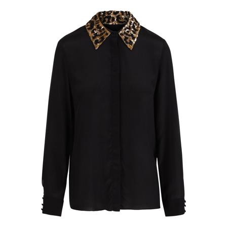 Alice + Olivia, Shirts Czarny, Kobieta, Rozmiar: S