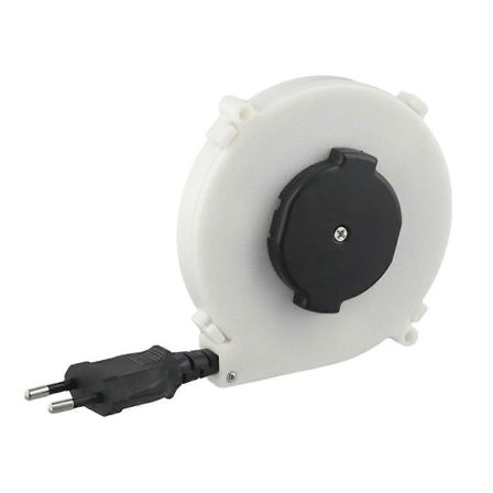 Automatisk indtrækkelig strømkabelrulle 102x18,5 mm 220v Campingtråd Strømkabelruller Muffe til Global E