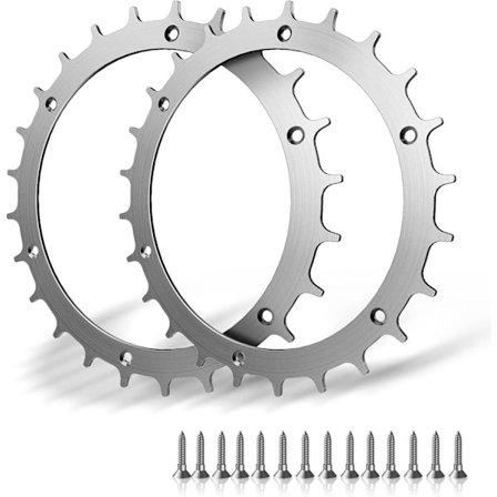 2 stk rustfrie stålpigger til Bosch Indego XS 300 400 500 M700 gressklipper Finely Debur