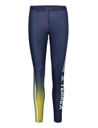 Terrex Agravic Xc Race Leggings Running/training Tights Multi/mönstrad Adidas Performance