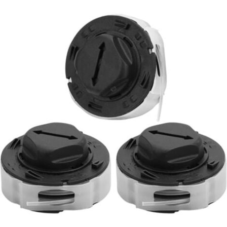 3-pak C3-2 udskiftningsspoler til Stihl FSA 57 med AutoCut C3-2 trimmerhoved - Erstatter 4009 710 4305 4009 710 4306