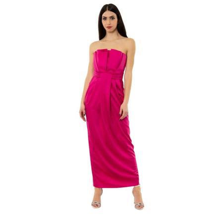 Simona Corsellini Long Kjole Pink, Dame