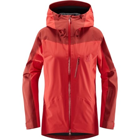Haglöfs Niva Jacket Women Women unlined ski jackets Red XS