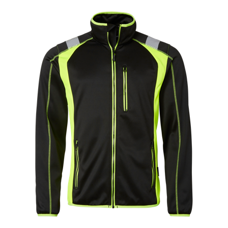 Top Swede 275 Collegetakki musta/keltainen M, Vaatteet