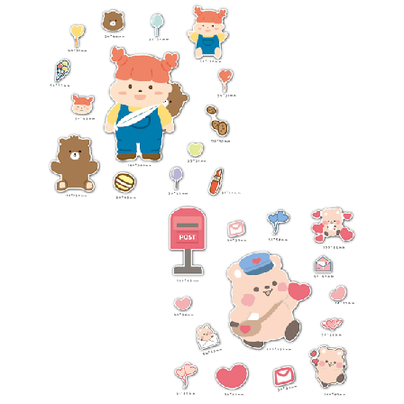 Vandflaske klistermærker rejse indvandring poststempel 2 stk kuffert klistermærker pakke vandtætte klistermærker til vandflaske bærbare computere Ipad