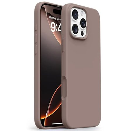 iPhone 16 Pro Max Mobilskal Ultra Thin Silikon - Chestnut Brun